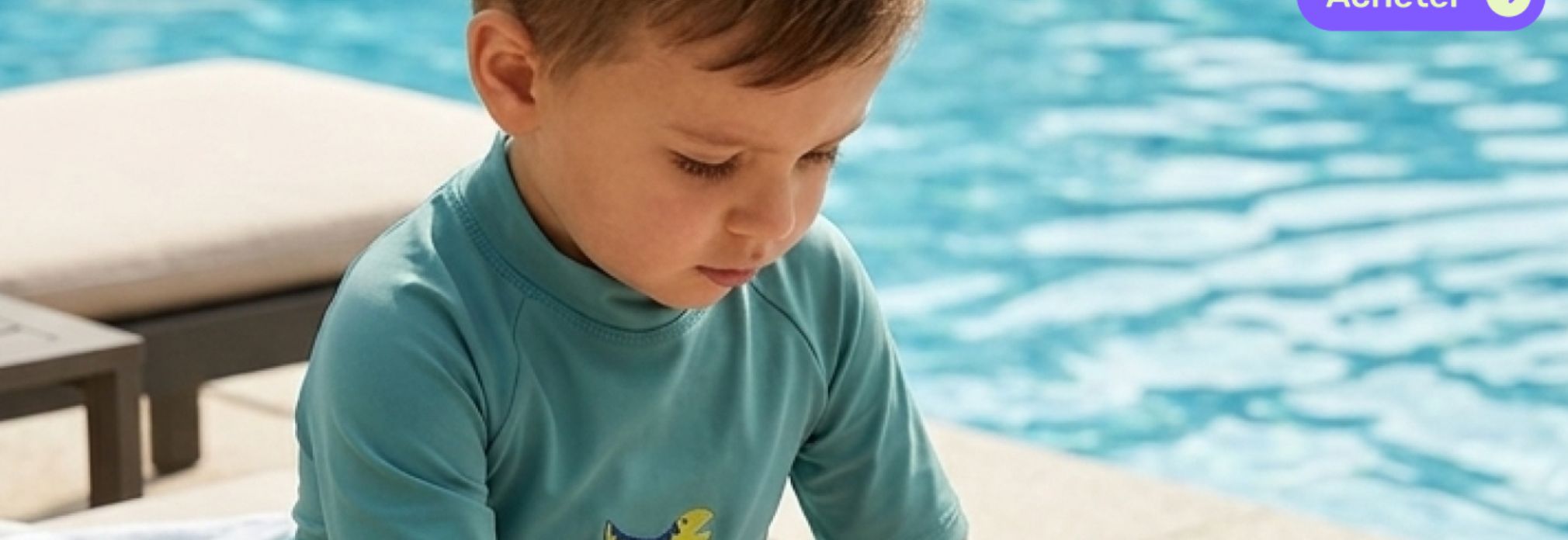 Collection d'été pour enfants Unuo avec des vêtements imperméables fonctionnels et des vêtements anti-UV pour enfants